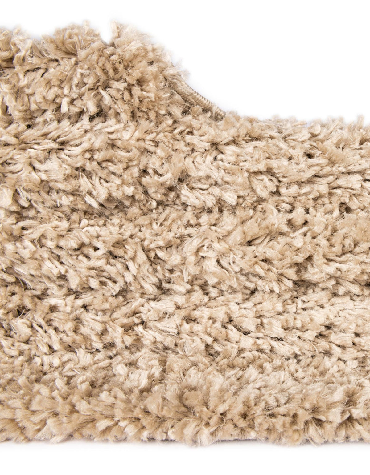 Alpine Plush Collection Area Rug - Verbier Round Beige lifestyle 105