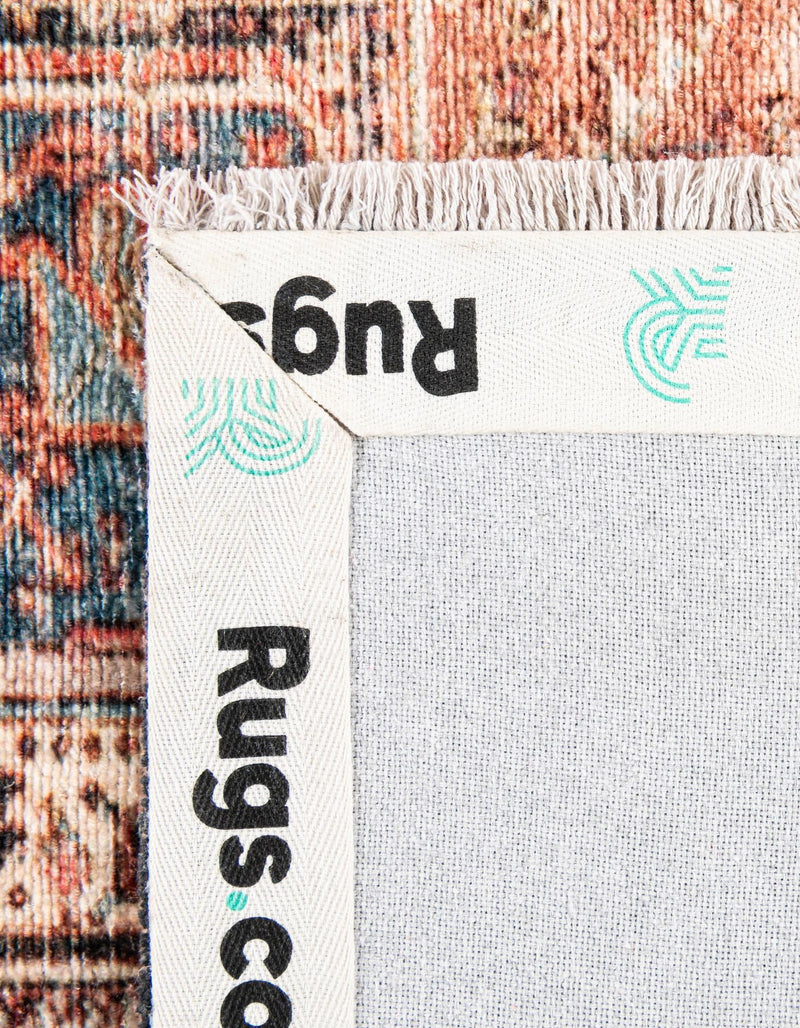 Bazaar Chic Collection Area Rug - Chefchaouen Rectangle Salmon Pink lifestyle 17