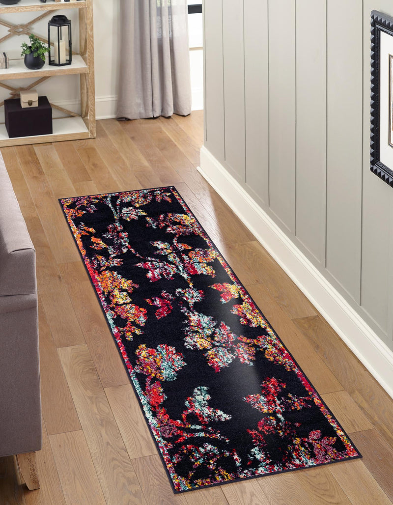 Brighton Terrace Collection Area Rug - Roedean Runner Navy Blue lifestyle 16