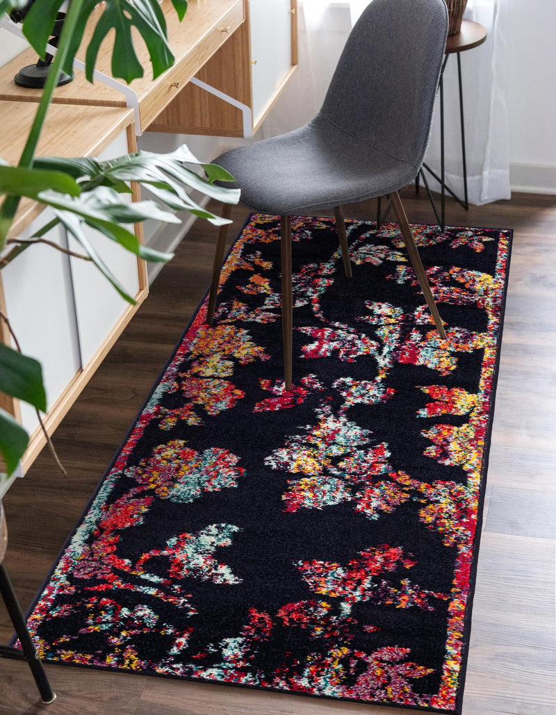 Brighton Terrace Collection Area Rug - Roedean Runner Navy Blue lifestyle 19
