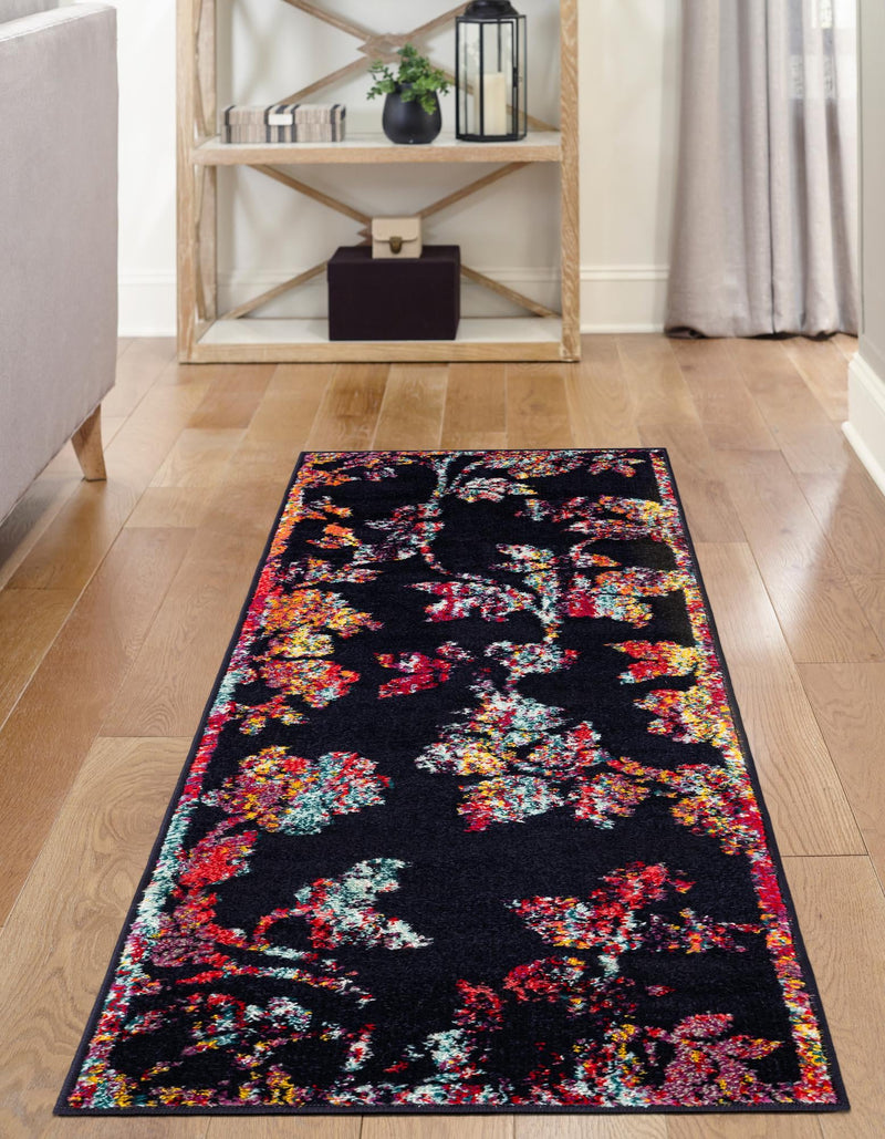 Brighton Terrace Collection Area Rug - Roedean Runner Navy Blue lifestyle 25