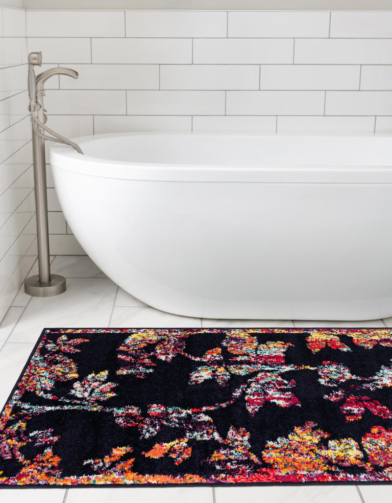 Brighton Terrace Collection Area Rug - Roedean Runner Navy Blue lifestyle 31