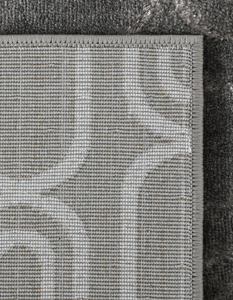 Metropolitan Matrix Collection Area Rug - Cosmopolis Rectangle Gray and Silver lifestyle 52