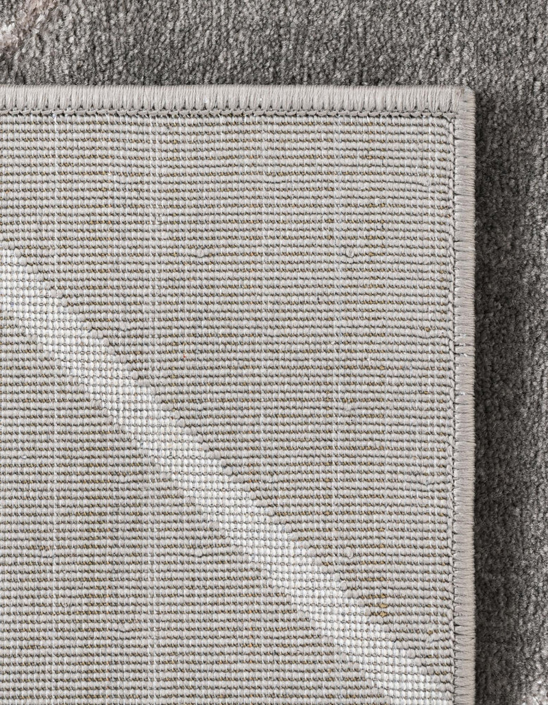 Metropolitan Matrix Collection Area Rug - Urbana Rectangle Gray and Silver lifestyle 62