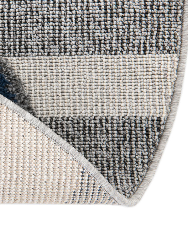Wonder Tykes Collection Area Rug - Dreamland Round Gray lifestyle 53