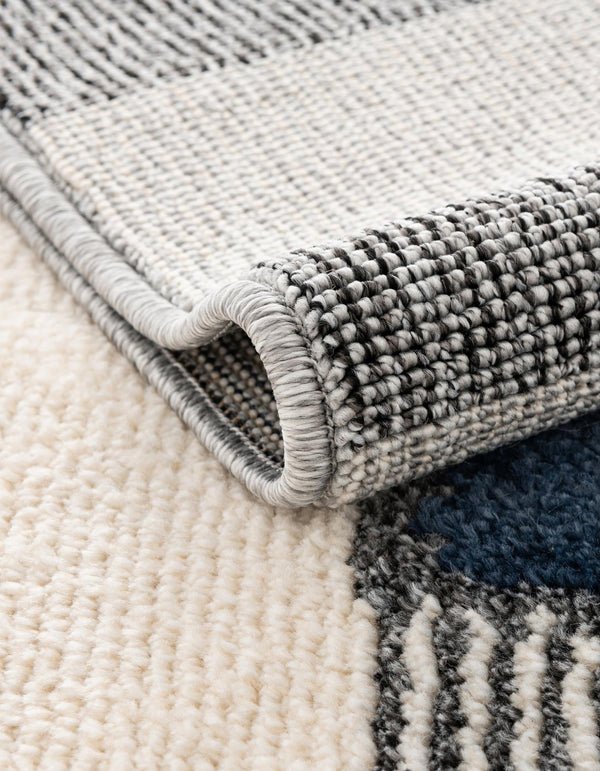 Wonder Tykes Collection Area Rug - Dreamland Rectangle Gray lifestyle 13