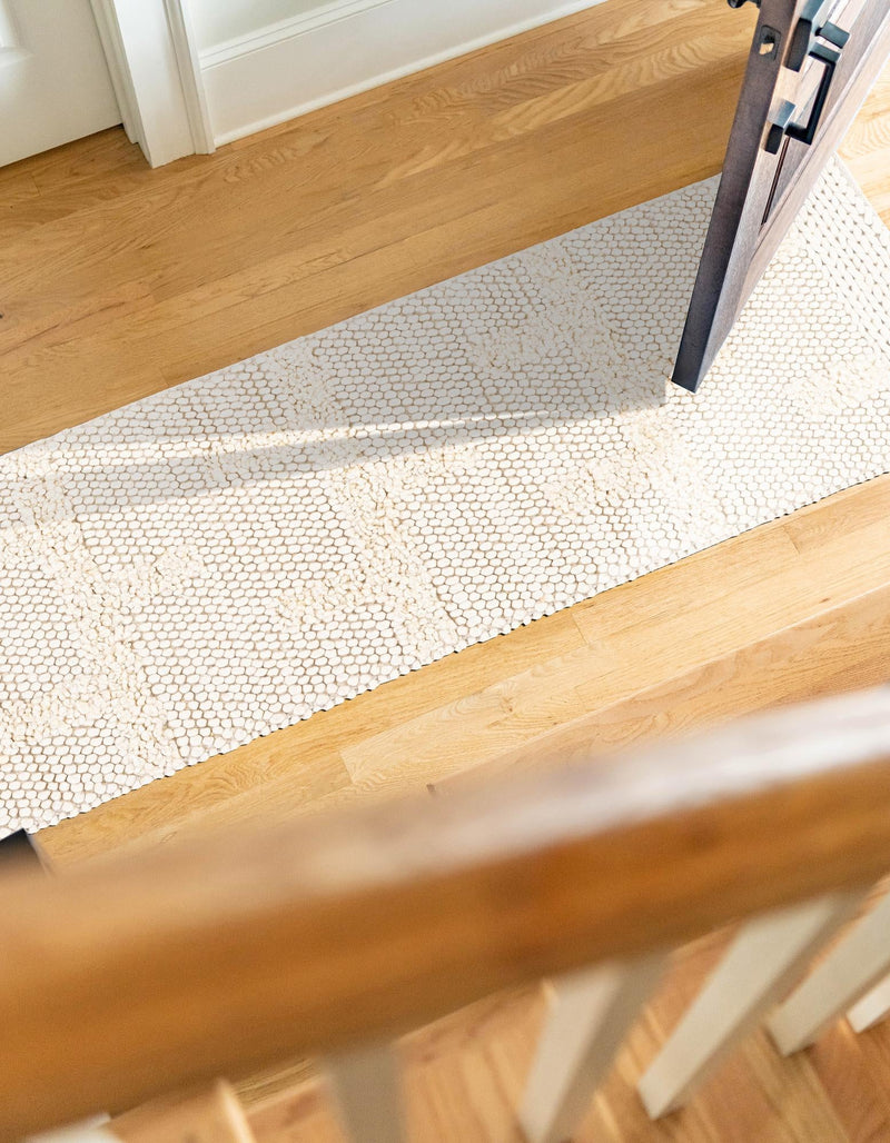 Lana Tasmanian Wool Collection Area Rug - Freycinet Runner Ivory lifestyle 18
