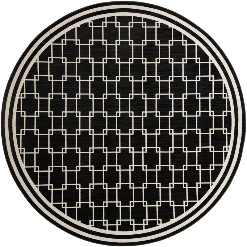 Metro Heights Collection Area Rug - Fifth Round Black lifestyle 22