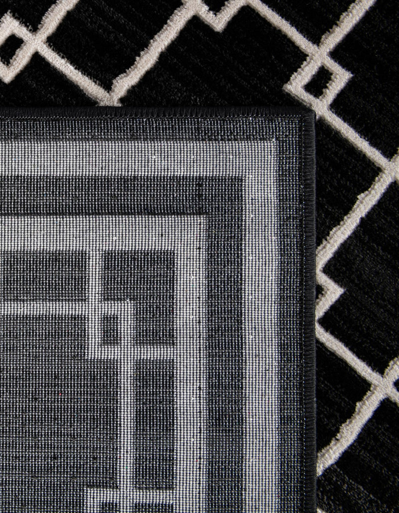Metro Heights Collection Area Rug - Fifth Rectangle Black lifestyle 16