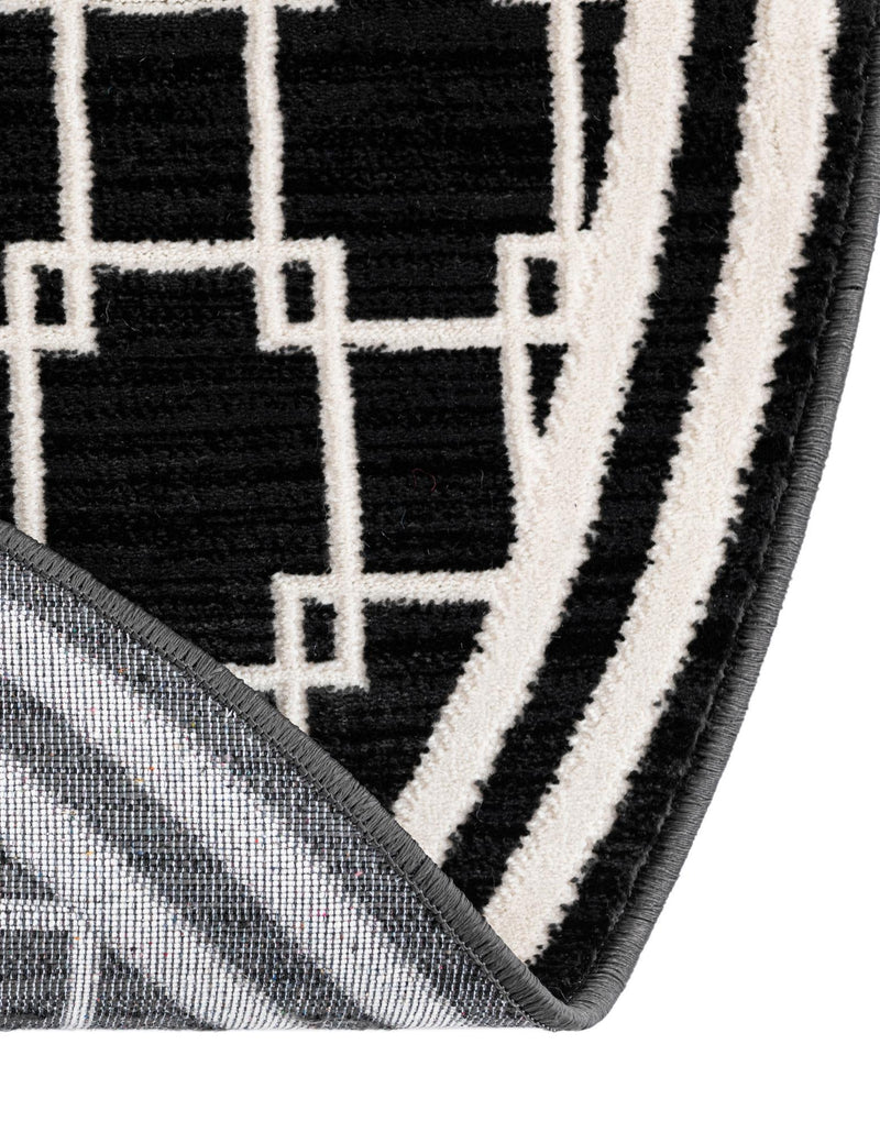 Metro Heights Collection Area Rug - Fifth Round Black lifestyle 54
