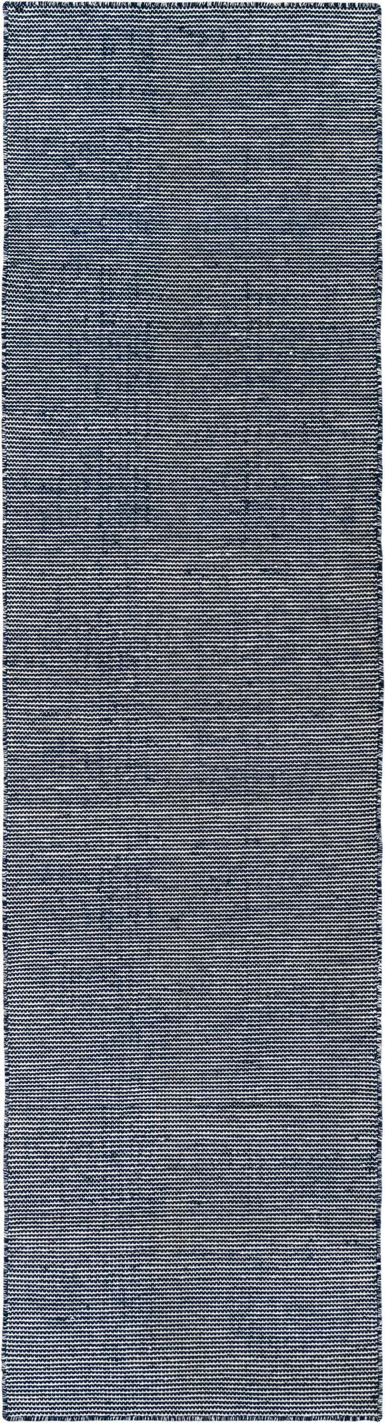 Jill Zarin Malibu Sands Outdoor Collection Area Rug - Pebble (Navy Sky) Runner Navy Sky lifestyle 2
