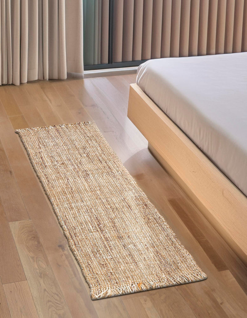 Savannah Jute Collection Area Rug - Tahoe Runner Natural lifestyle 22