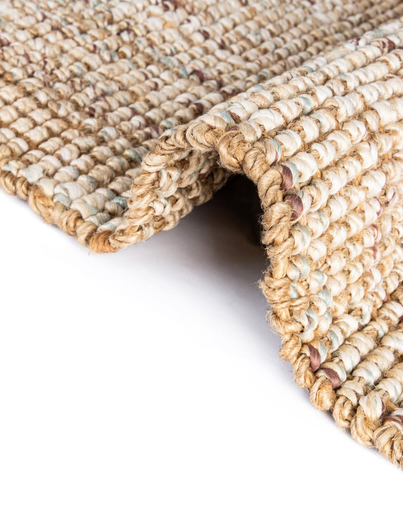 Savannah Jute Collection Area Rug - Tahoe Rectangle Natural lifestyle 16