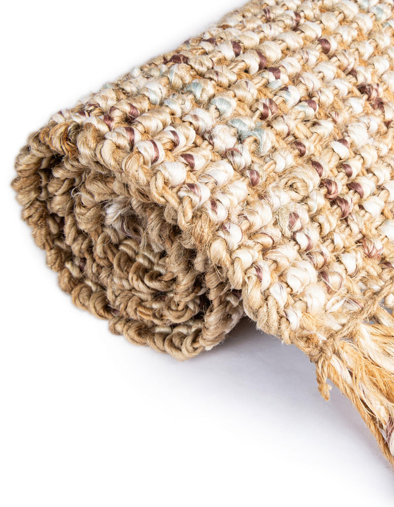 Savannah Jute Collection Area Rug - Tahoe Rectangle Natural lifestyle 18