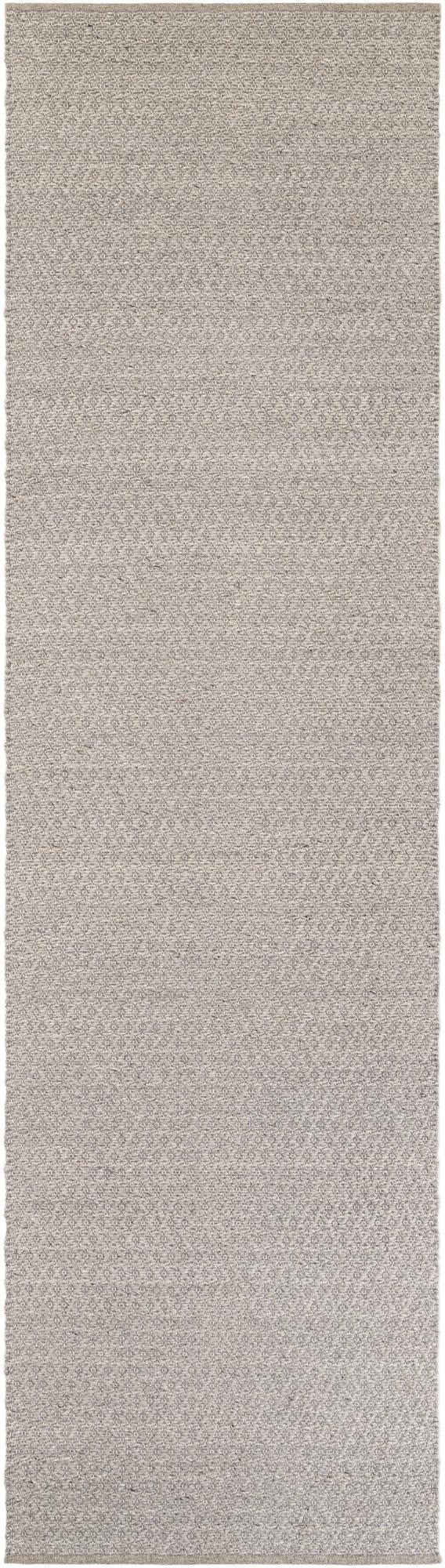 Cobbled Wool Collection Area Rug - Cobbles Runner Gray lifestyle 62