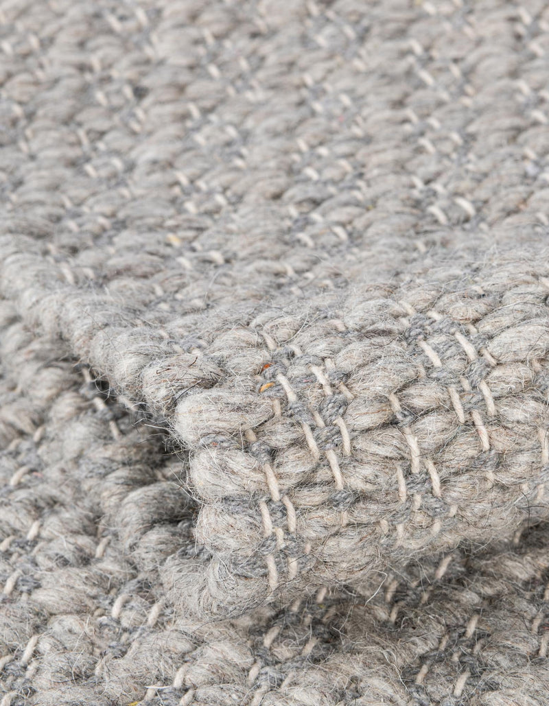 Cobbled Wool Collection Area Rug - Cobbles Rectangle Gray lifestyle 34