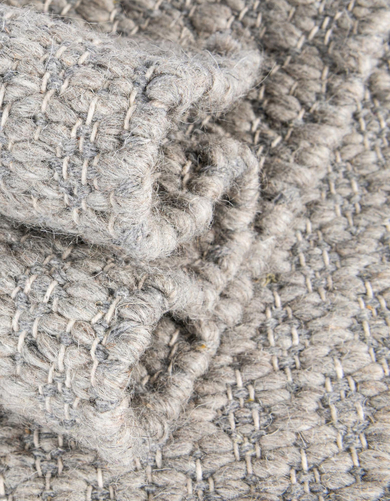 Cobbled Wool Collection Area Rug - Cobbles Rectangle Gray lifestyle 55