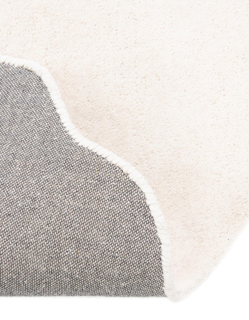 Whimsy Wonders Wool Collection Area Rug - Dune Round White lifestyle 13