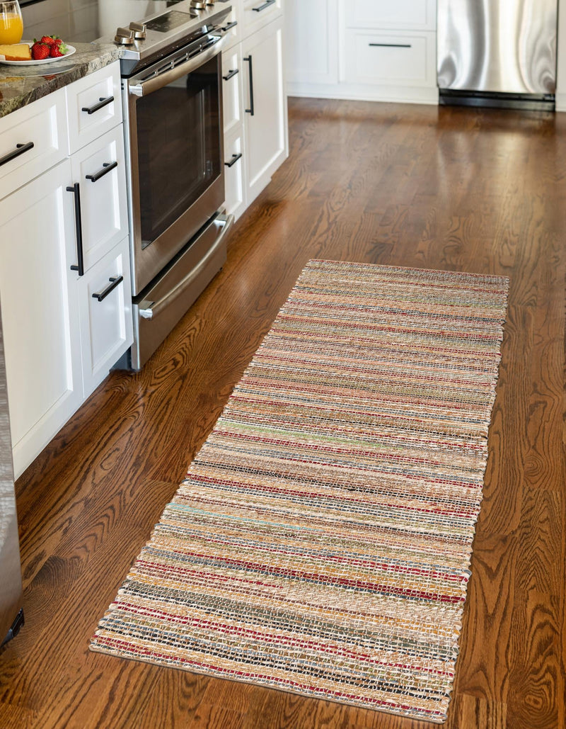 Savannah Jute Collection Area Rug - Serengeti Runner Multi lifestyle 4