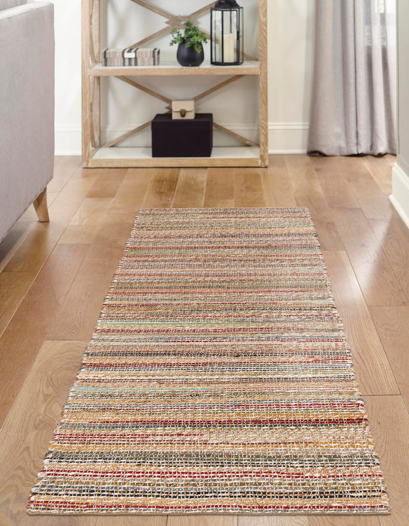 Savannah Jute Collection Area Rug - Serengeti Runner Multi lifestyle 10