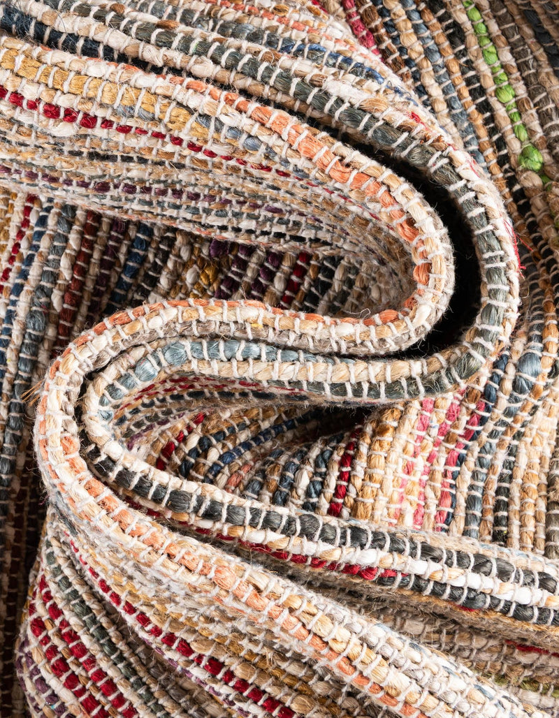 Savannah Jute Collection Area Rug - Serengeti Runner Multi lifestyle 15