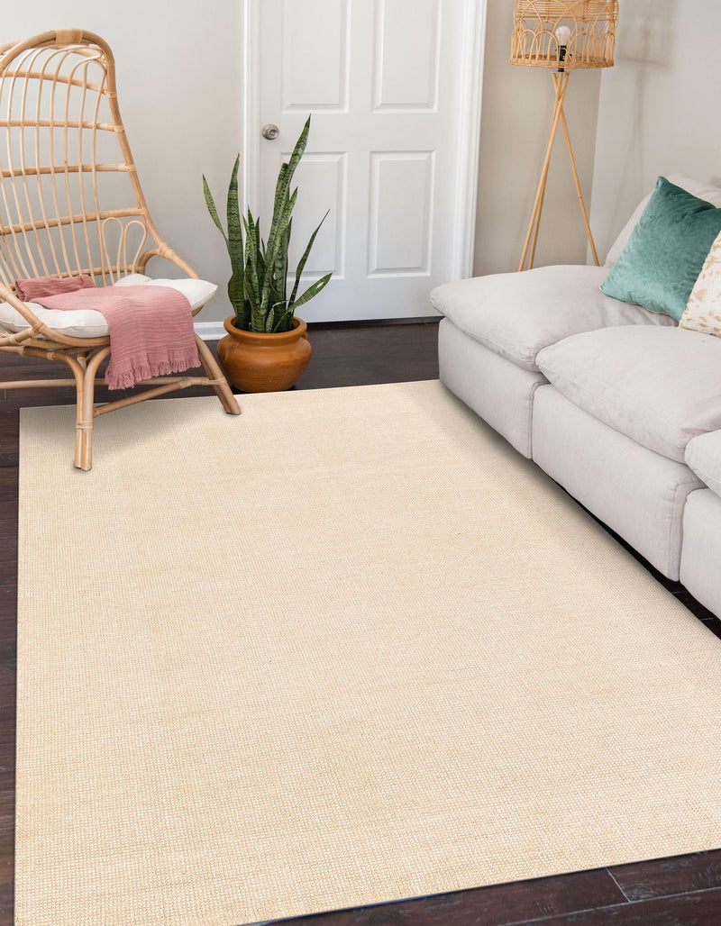 Berkshire Estate Collection Area Rug - Windsor (Oat Beige) Rectangle Oat Beige lifestyle 3