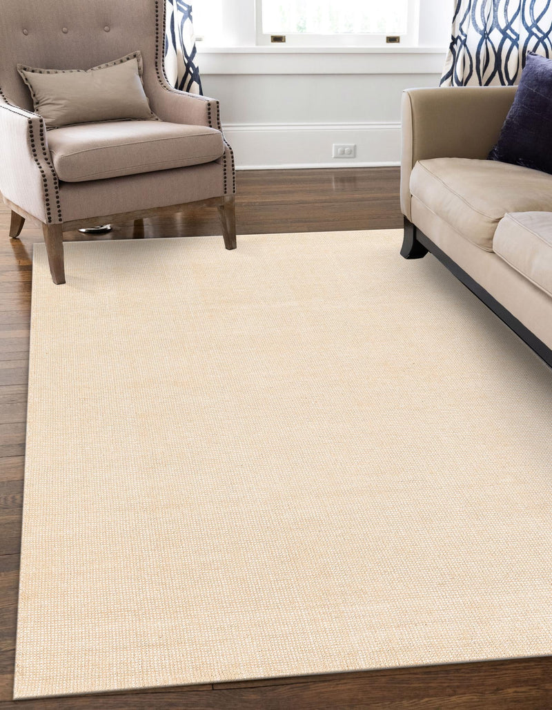 Berkshire Estate Collection Area Rug - Windsor (Oat Beige) Rectangle Oat Beige lifestyle 4