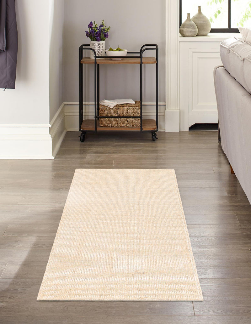 Berkshire Estate Collection Area Rug - Windsor (Oat Beige) Runner Oat Beige lifestyle 16