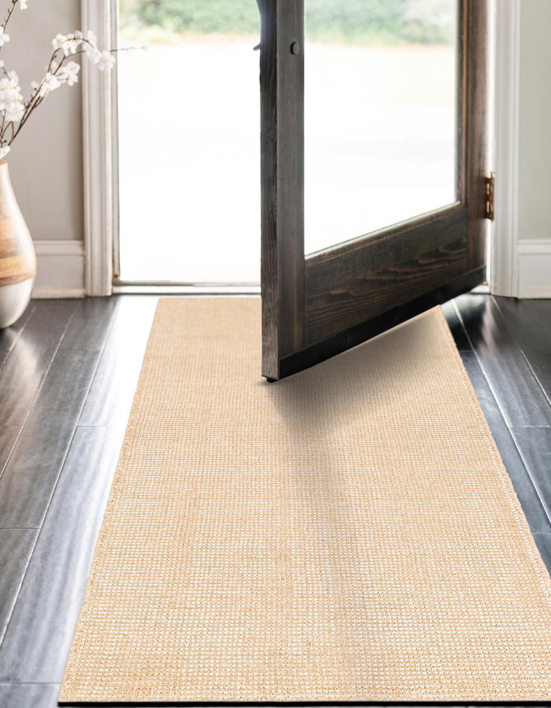 Berkshire Estate Collection Area Rug - Windsor (Oat Beige) Runner Oat Beige lifestyle 20