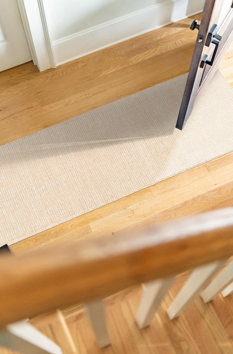 Berkshire Estate Collection Area Rug - Windsor (Oat Beige) Runner Oat Beige lifestyle 30