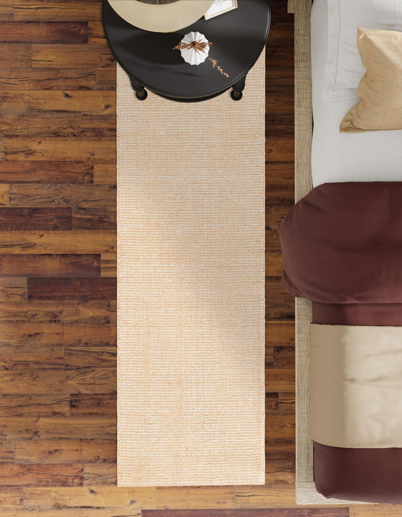 Berkshire Estate Collection Area Rug - Windsor (Oat Beige) Runner Oat Beige lifestyle 32
