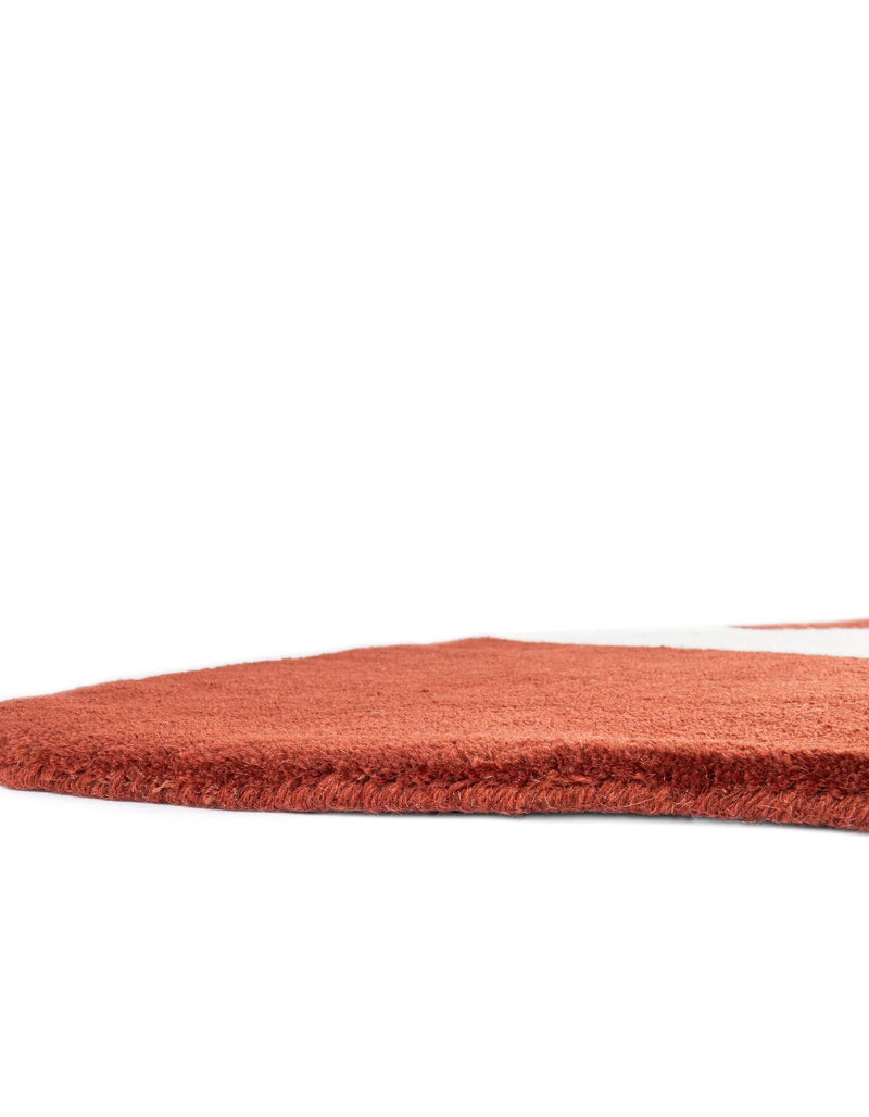 Whimsy Wonders Wool Collection Area Rug - Forest Oval Brown lifestyle 4