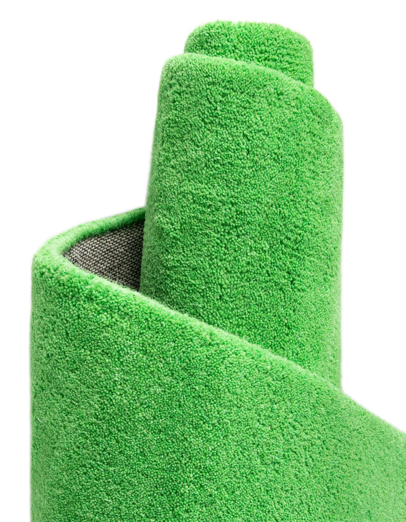 Whimsy Wonders Wool Collection Area Rug - Reef Rectangle Green lifestyle 7