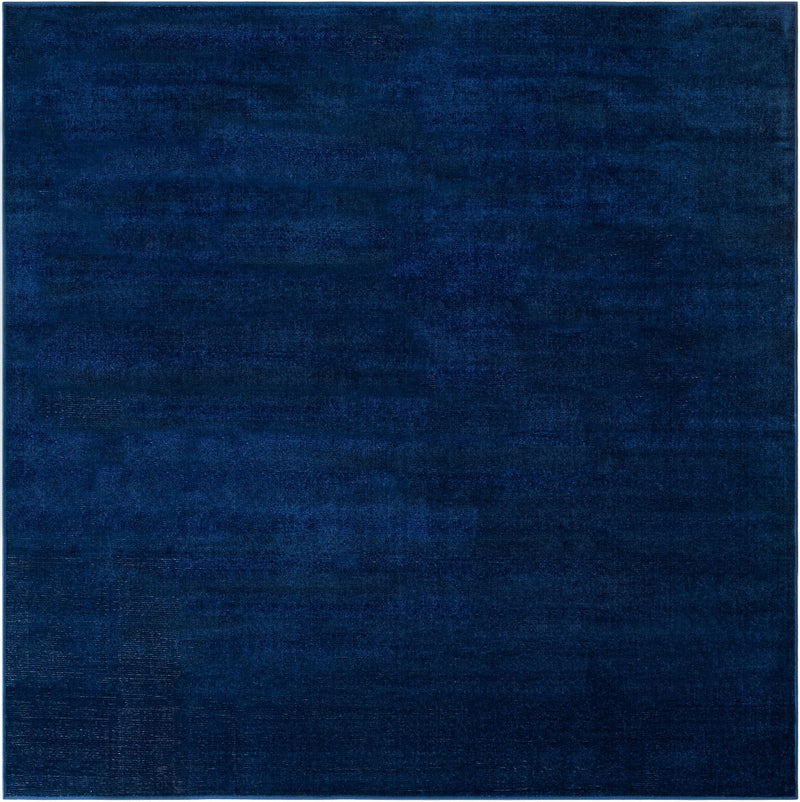 Soho Elegance Collection Area Rug - Chelsea (Navy Blue) Square Navy Blue lifestyle 17