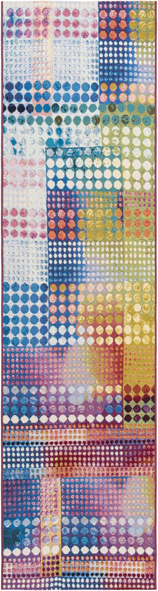 Urban Terrace Collection Area Rug - Atrium Runner Multi lifestyle 2