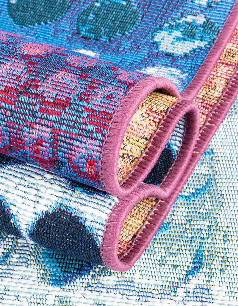 Urban Terrace Collection Area Rug - Atrium Runner Multi lifestyle 10
