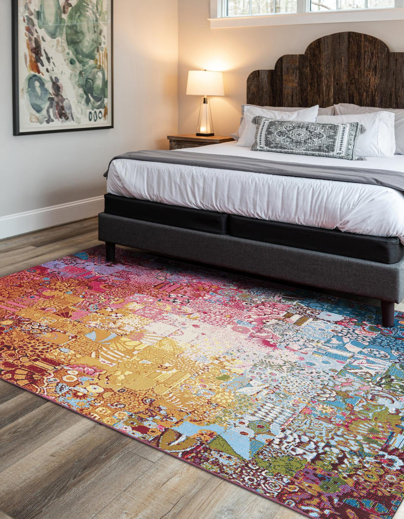 Urban Terrace Collection Area Rug - Terrace Rectangle Multi lifestyle 2