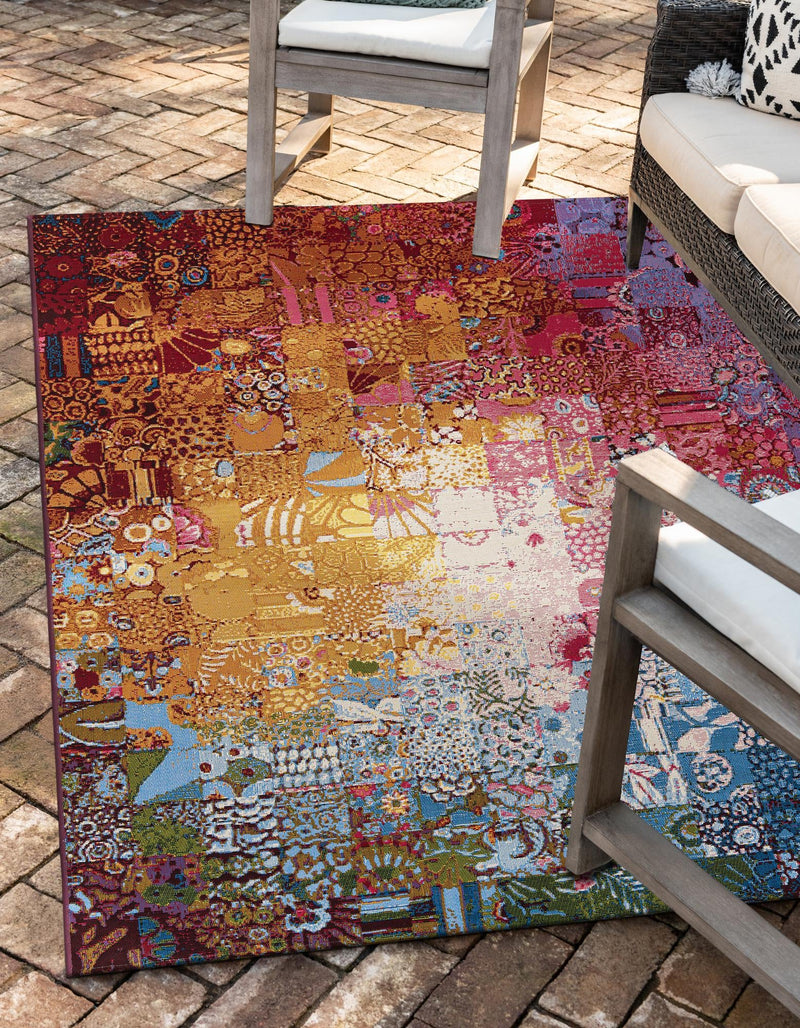 Urban Terrace Collection Area Rug - Terrace Rectangle Multi lifestyle 3