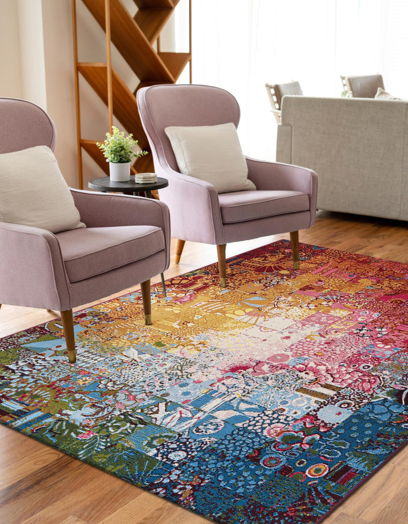 Urban Terrace Collection Area Rug - Terrace Rectangle Multi lifestyle 4