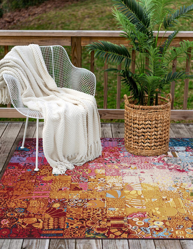 Urban Terrace Collection Area Rug - Terrace Rectangle Multi lifestyle 9