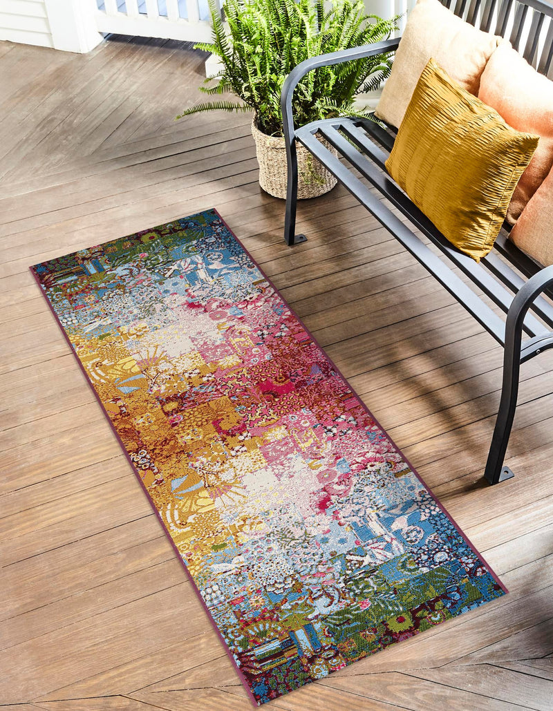 Urban Terrace Collection Area Rug - Terrace Runner Multi lifestyle 14