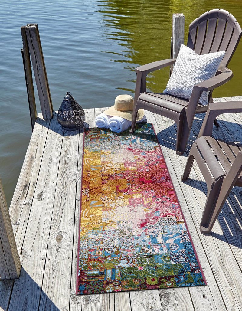 Urban Terrace Collection Area Rug - Terrace Runner Multi lifestyle 17