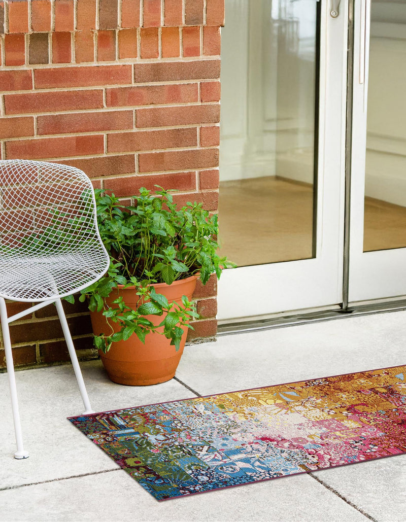 Urban Terrace Collection Area Rug - Terrace Runner Multi lifestyle 20