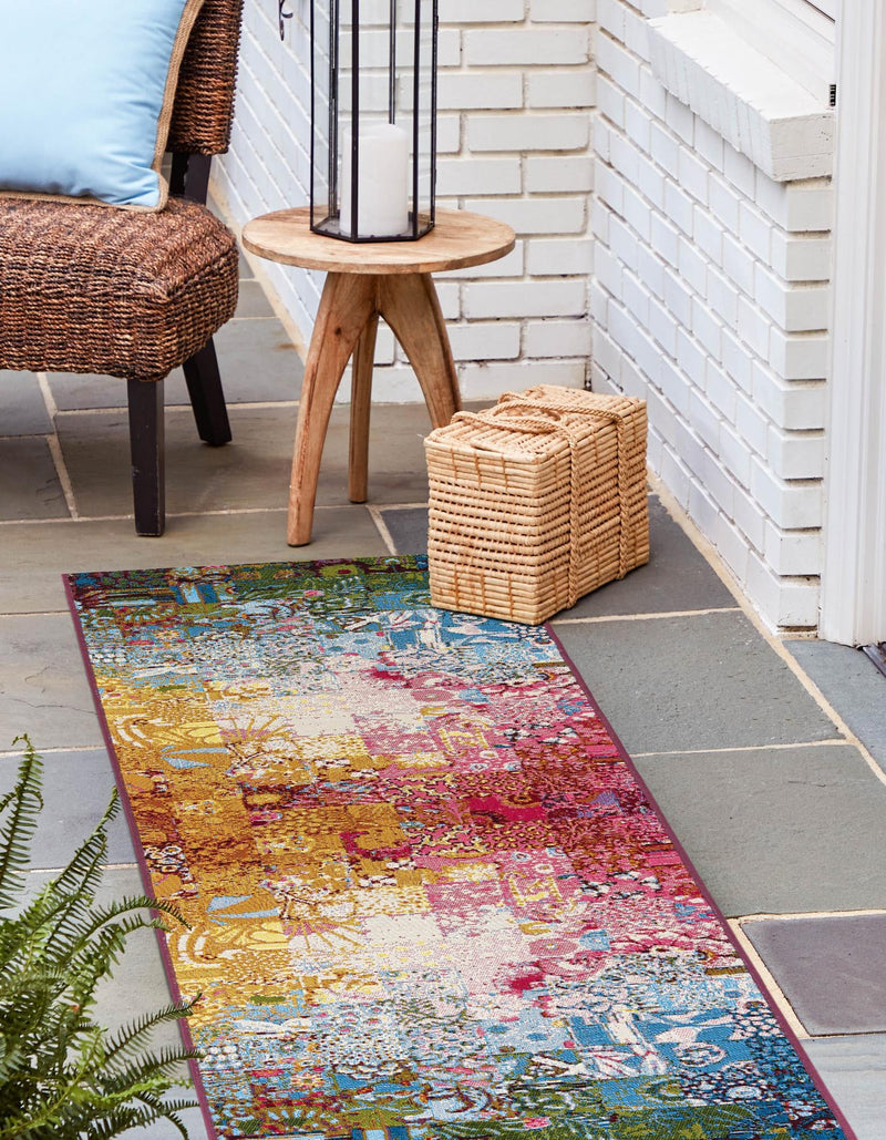 Urban Terrace Collection Area Rug - Terrace Runner Multi lifestyle 23