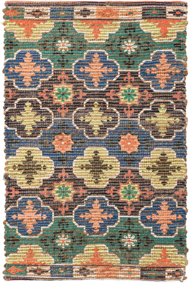 Savannah Threads Collection Area Rug - Greenwich Rectangle Multi Main