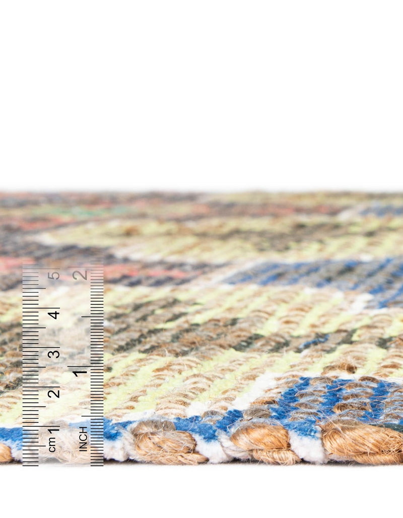 Savannah Threads Collection Area Rug - Greenwich Rectangle Multi lifestyle 7