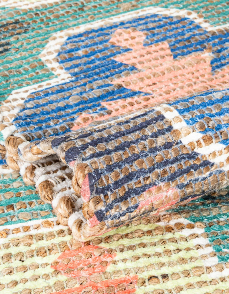 Savannah Threads Collection Area Rug - Greenwich Rectangle Multi lifestyle 8
