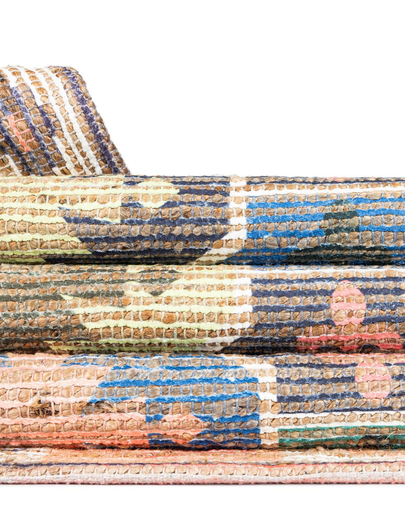 Savannah Threads Collection Area Rug - Greenwich Rectangle Multi lifestyle 16