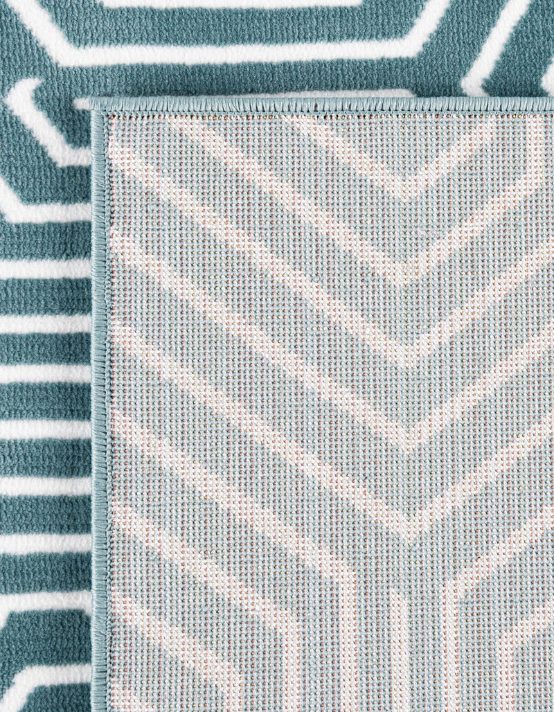 Aravalli Collection Area Rug - Udaipur Rectangle Aegean Blue lifestyle 65