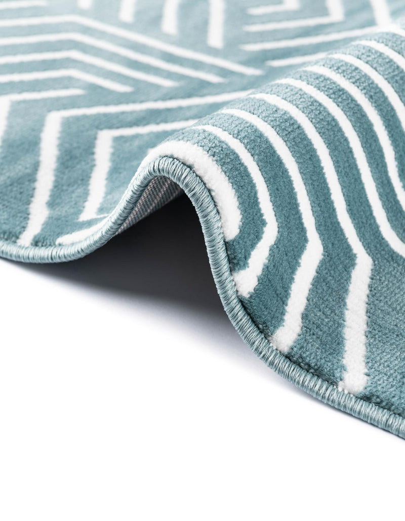 Aravalli Collection Area Rug - Udaipur Rectangle Aegean Blue lifestyle 72
